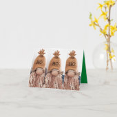 CARTE *HO HO* MERRY CHRISTMAS COOL CARD (Fleur jaune)