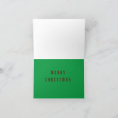 CARTE *HO HO* MERRY CHRISTMAS COOL CARD (Intérieur)