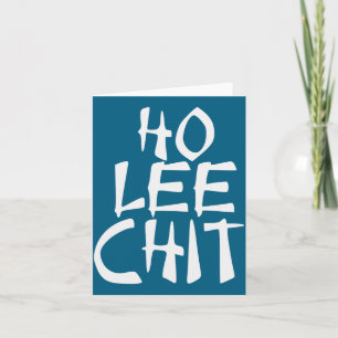 Carte Ho Lee Chit Drôle d'asiatique