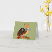 Carte Hoatzin (Fleur jaune)