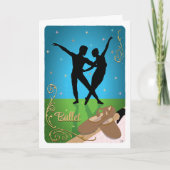 Carte Hobby Danse Ballet Brown (Devant)