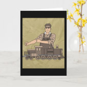 Carte Hobby de Model Railway (Fleur jaune)