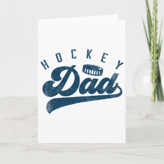 Carte Hockey Dad Gifts Daddy Father's Day 