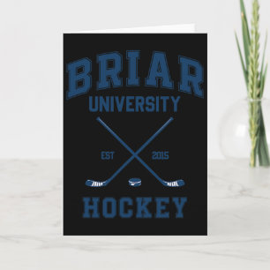Carte Hockey de Briar U hors campus Graham 44 deux côtés
