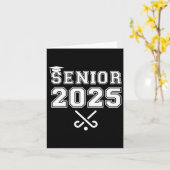 Carte Hockey De Terrain Secondaire Cl De 2025 Graduation (Fleur jaune)