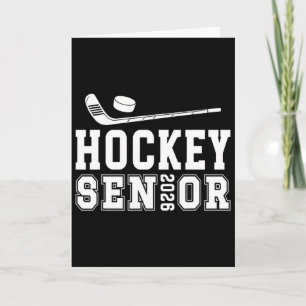 Carte Hockey Senior 2026 Diplômé Hockey sur glace senior