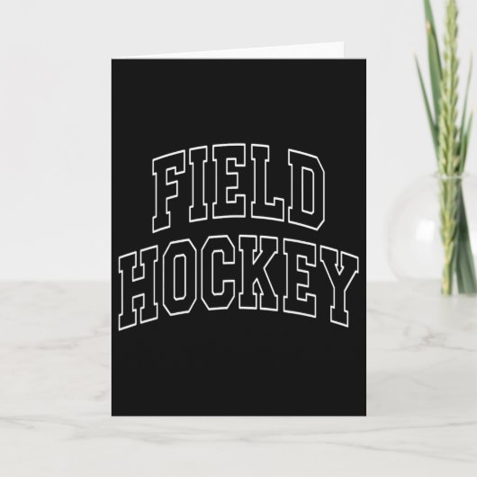 Carte Hockey sur gazon universitaire varsity campus univ (Devant)