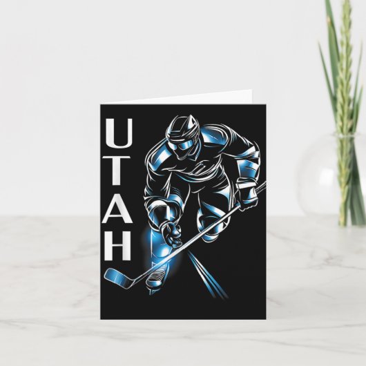 Carte Hockey Utah (Devant)