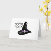 Carte Hocus Pocus (Fleur jaune)