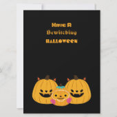 Carte Hocus Pocus Bewitter Halloween Citrouilles Éffraya (Dos)