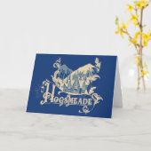Carte HOGSMEADE™ Vintage Village Graphique (Fleur jaune)