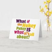 Carte Hokey Pokey (Fleur jaune)