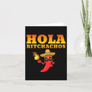 Carte Hola Achos Hommes Femmes Adulte Cinco De Mayo