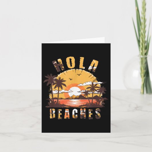 Carte Hola Beach Vacances _2 (Devant)