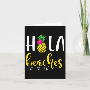Carte Hola Pineapple Bachelorette Plages Vacances d'été