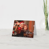 Carte Holiday Believe pour Noël Cheer Folt (Devant)