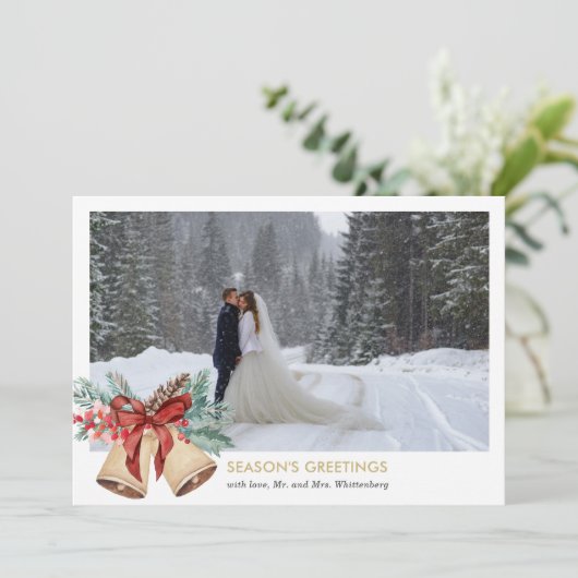 Carte Holiday Bells (Debout devant)