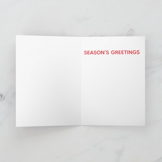 Carte Holiday card (Intérieur)