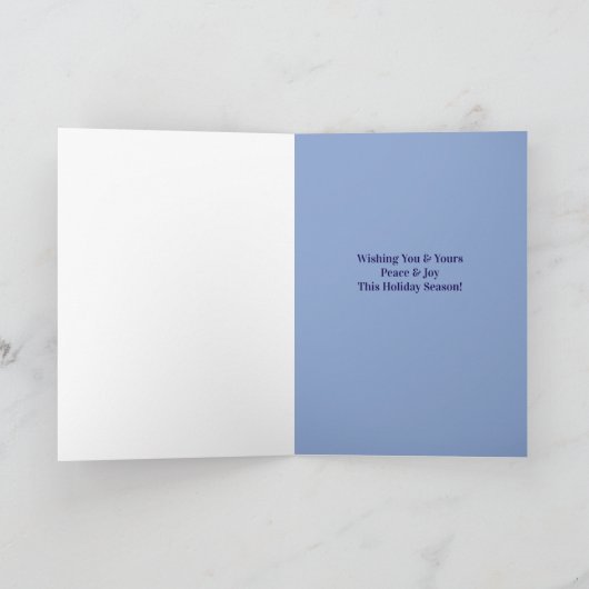 Carte Holiday Cards Featuring Mahjong Toile & Charm (Intérieur)