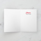 Carte Holiday Cheer (Intérieur)