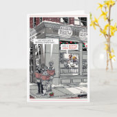 Carte Holiday Cheer (Fleur jaune)