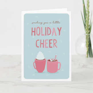 Carte Holiday Cheer Greeting Card (blank inside)