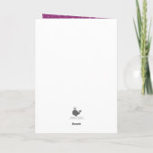 Carte Holiday Sweets- Sugar Plum (Solid) (Dos)