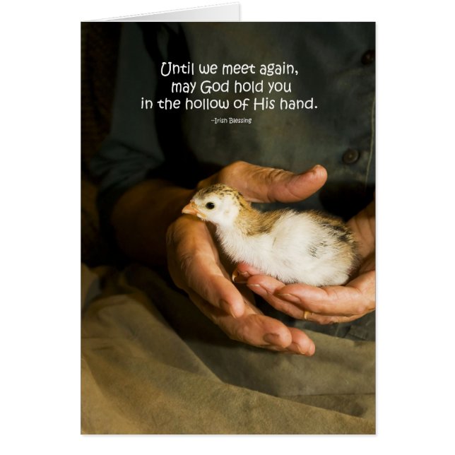 Carte "Hollow of His hand" (Devant)