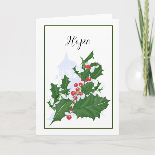 Carte Holly (Devant)