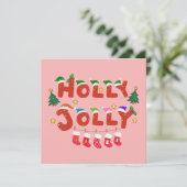 Carte Holly Jolly (Debout devant)