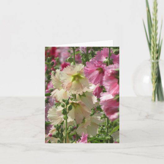 Carte Hollyhocks : Japon (Devant)
