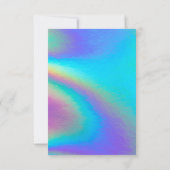 Carte Holographique Couleur Maj Merci Média Insertion (Dos)