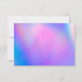 Carte Holographique Couleur Maj Merci Média Insertion (Dos)