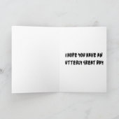 Carte Holy Cow! It's Your Birthday Card (Intérieur)