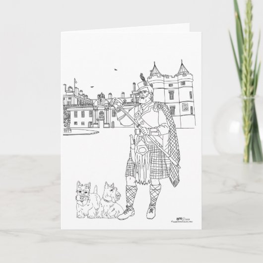 Carte Holyrood Palace Scotland (Devant)