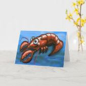 Carte Homard (Fleur jaune)