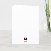 Carte Home Anniversary Realtor Blue House and Dog Custom (Dos)