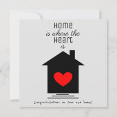 Carte Home is Where the Heart (Devant)