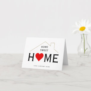 Carte Home Sweet Home Immobilier Nouveau propriétaire