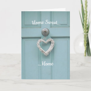 Carte Home Sweet Home - Nouvelle maison