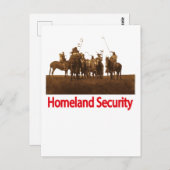 Carte Homeland Security (Devant / Derrière)