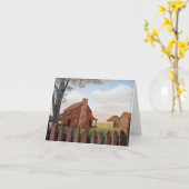 Carte Homestead de Jim Ivey—Carte pour notes blanc (Fleur jaune)