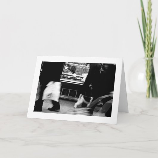 Carte Hommage de Daguerre Paris 14eme de rue à Agnès (Devant)