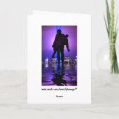 Carte Hommage de World Trade Center dans la lumière (Dos)