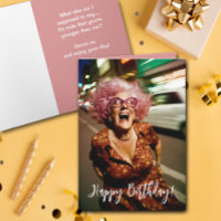 Hommage personnalisé à une femme d'anniversaire