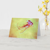 Carte Homme de guerre (Fleur jaune)