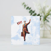 Carte Homme de voyage (Debout devant)