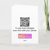 Carte Homme des cavernes drôle de bande dessinée avec le (Dos)