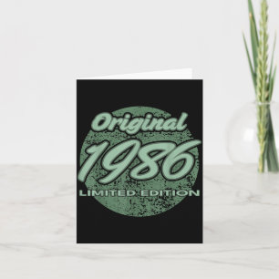 Carte Homme Femme 40 Ans Anniversaire 40 Ans 1986 Cadeau