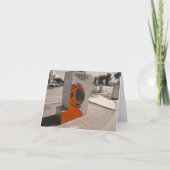 Carte Homme orange (Devant)